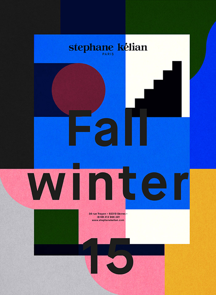 Stephane Kélian - FW15 collection - Les Graphiquants